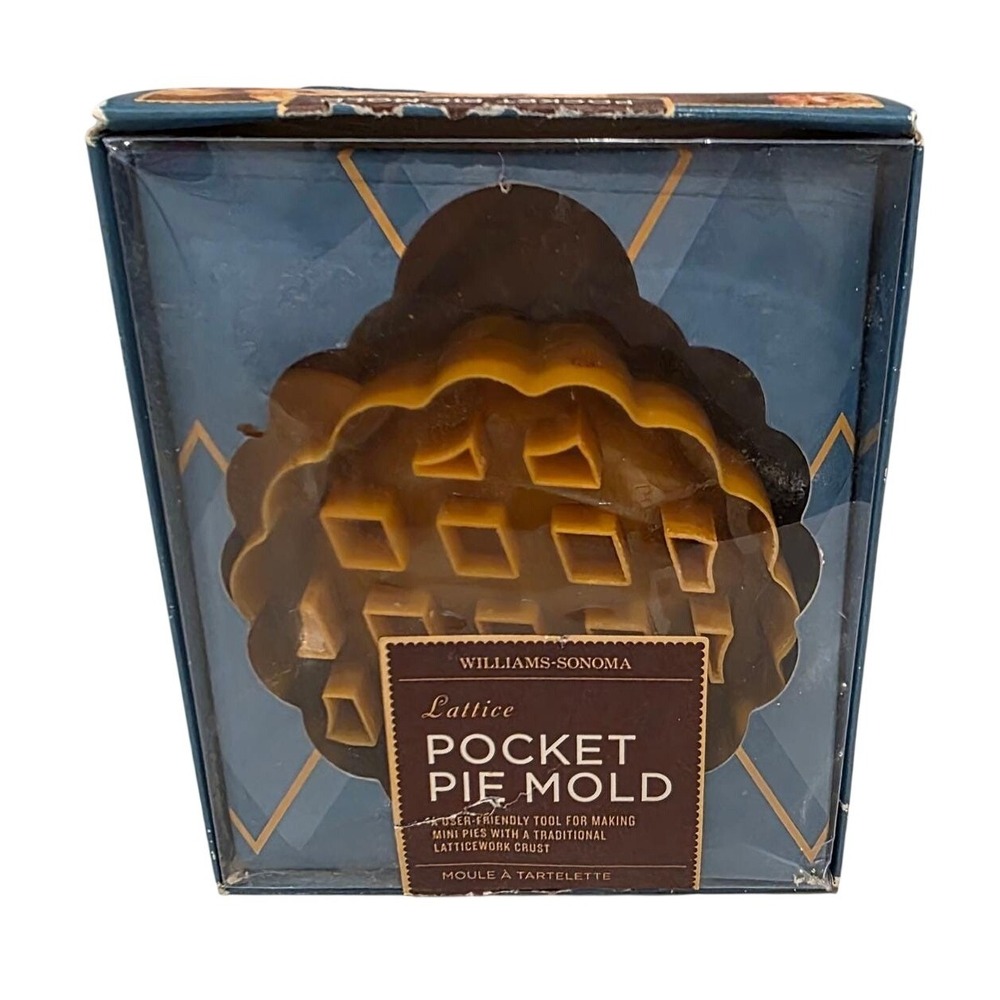 Williams Sonoma‎ Lattice Pocket Pie Mold Cutter Seal Cutter Tool individual